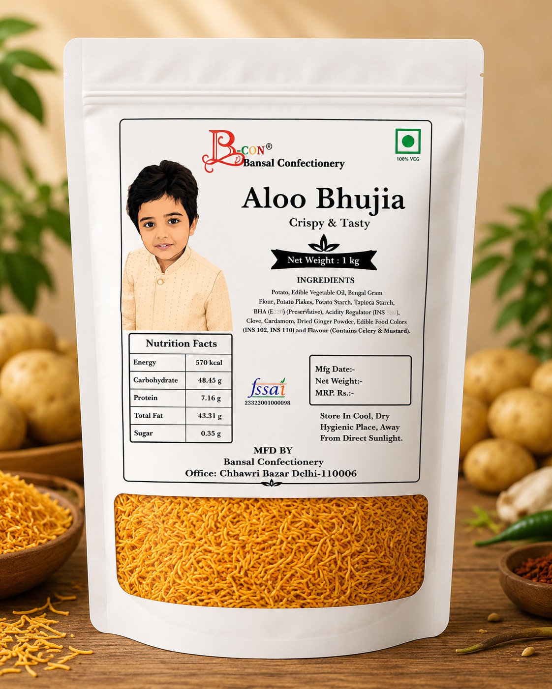 Aloo Bhujia