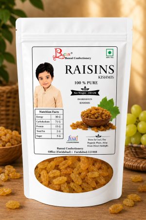 Raisins (Premium Khishmish) 500 kg