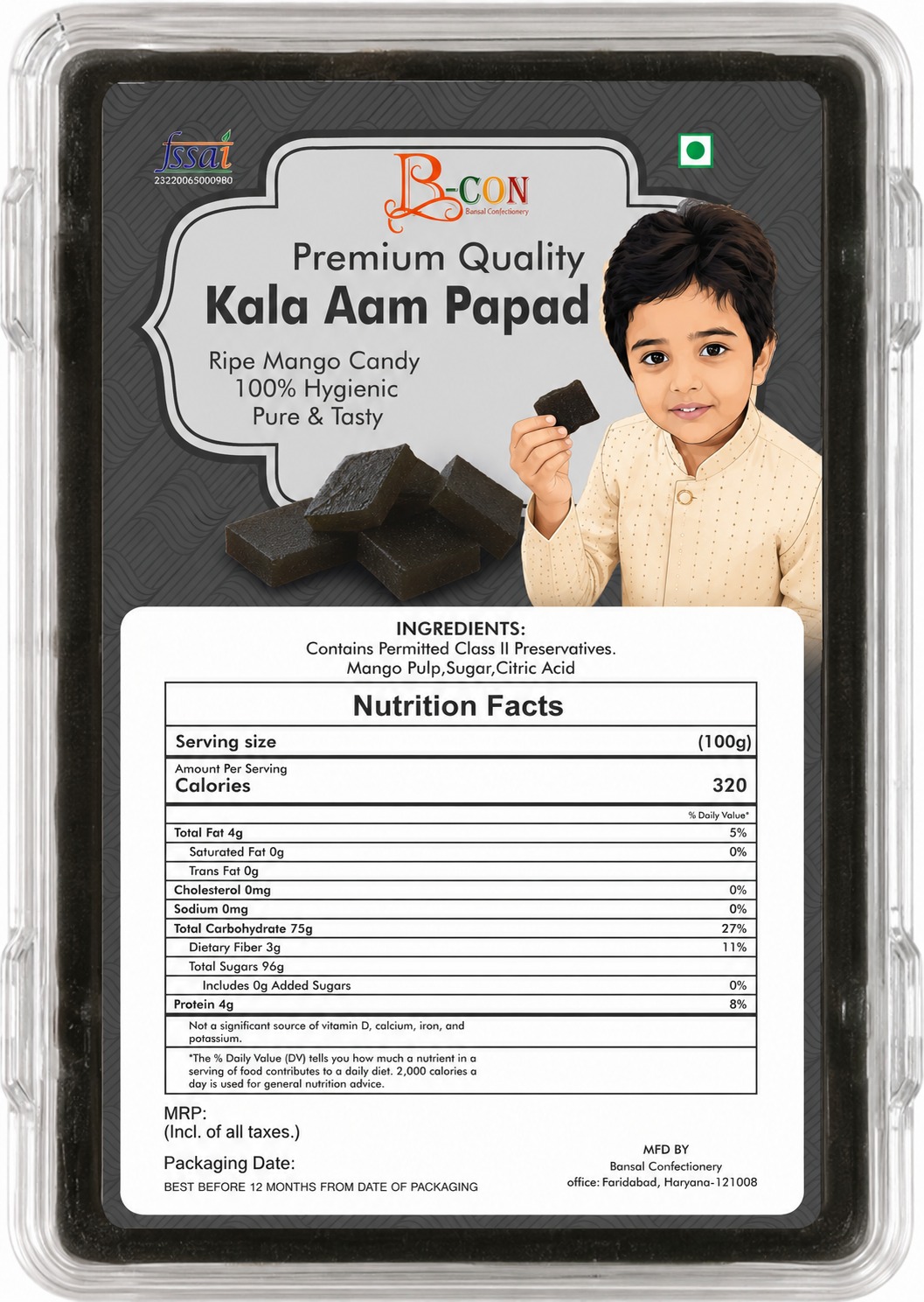 Kala Aam Papad